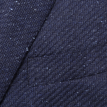 Мужской однобортный пиджак темно-синего цвета Meucci (Италия), арт. MI 1202181/4037 - фото. Цвет: Темно-синий микродизайн. Купить в интернет-магазине https://shop.meucci.ru
