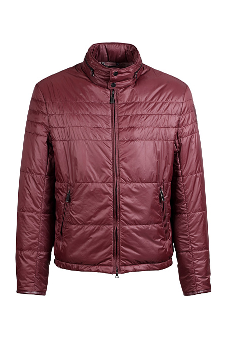 Куртка для мужчин бренда Meucci (Италия), арт. 1422 - фото. Цвет: Бордовый. Купить в интернет-магазине https://shop.meucci.ru
