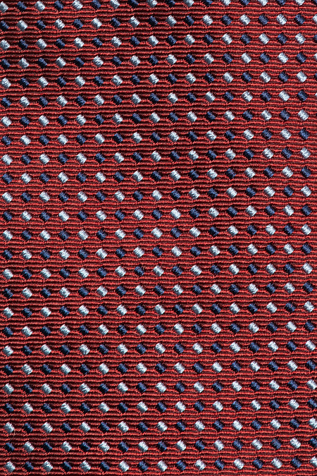 Бордовый галстук из шелка с мелким цветным орнаментом для мужчин бренда Meucci (Италия), арт. EKM212202-52 - фото. Цвет: Бордовый, цветной орнамент. Купить в интернет-магазине https://shop.meucci.ru
