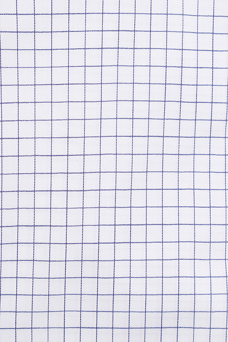 Модная мужская классическая рубашка в клетку арт. SL90202R100182/1615 Meucci (Италия) - фото. Цвет: Белый в клетку. 