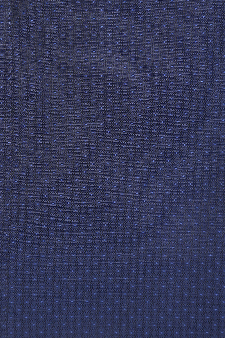 Модная мужская приталенная рубашка темно-синего цвета арт. SL 9306102 R 12162/151238 от Meucci (Италия) - фото. Цвет: Темно-синий. Купить в интернет-магазине https://shop.meucci.ru

