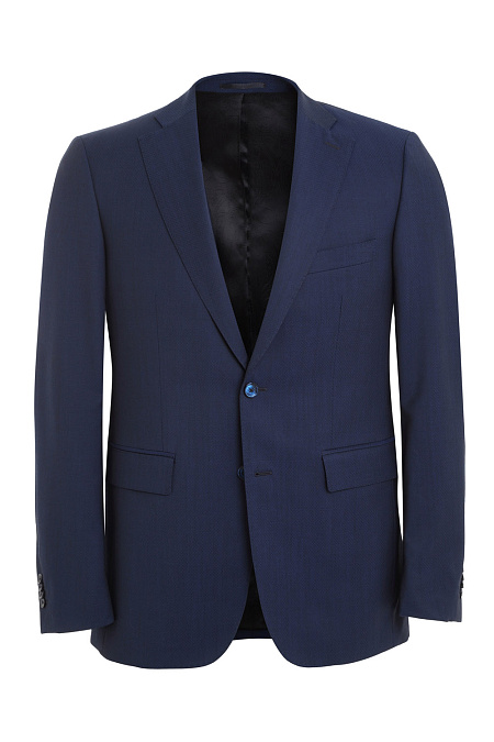 Мужской классический костюм темно-синего цвета Meucci (Италия), арт. MI 2200173/9015 - фото. Цвет: Темно-синий с микродизайном.