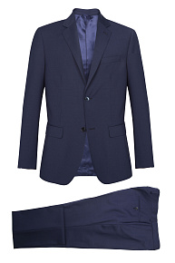 Классический темно-синий костюм из шерсти (MI 2200191DR/11033)