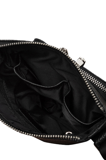 Кожаная сумка-планшет для мужчин бренда Meucci (Италия), арт. O-78139 - фото. Цвет: Черный. Купить в интернет-магазине https://shop.meucci.ru
