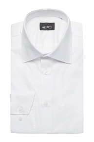 Рубашка белого цвета с микродизайном (SL 9020 RL BAS 0191/182057)