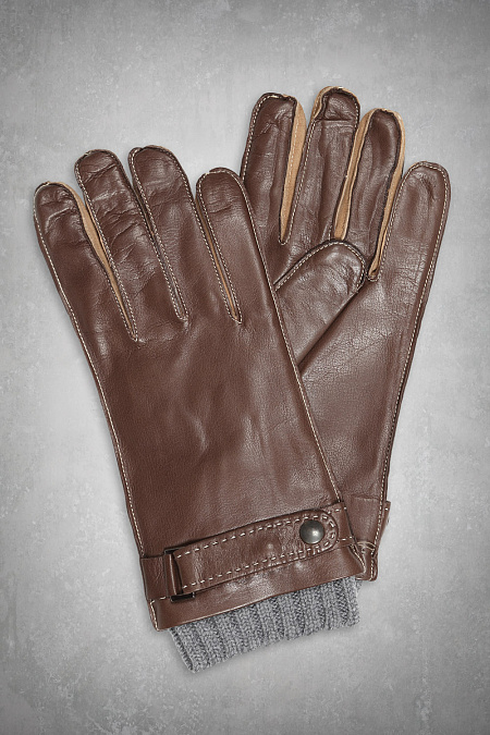 Перчатки для мужчин бренда Meucci (Италия), арт. 2718 DK.TAUPE BEIIGE - фото. Цвет: Коричневый. Купить в интернет-магазине https://shop.meucci.ru
