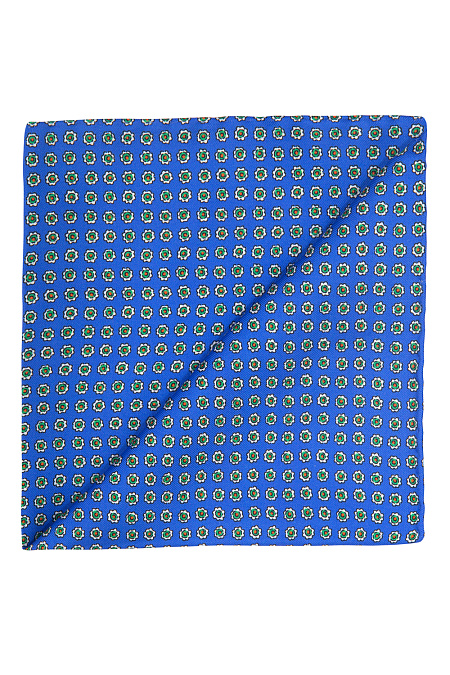 Платок для мужчин бренда Meucci (Италия), арт. 7613/1 - фото. Цвет: Синий. Купить в интернет-магазине https://shop.meucci.ru
