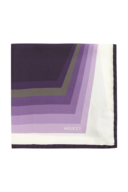 Платок для мужчин бренда Meucci (Италия), арт. SE117/2 - фото. Цвет: Фиолетовый/сиреневый. Купить в интернет-магазине https://shop.meucci.ru
