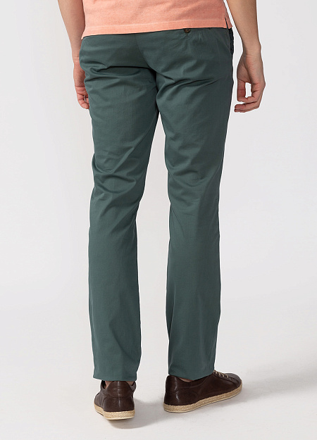 Мужские брендовые зеленые брюки casual арт. BN0002BX TREKKING Meucci (Италия) - фото. Цвет: Зеленый. Купить в интернет-магазине https://shop.meucci.ru
