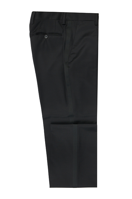 Мужские брендовые брюки арт. MI 2161153/1132 Meucci (Италия) - фото. Цвет: Черный. Купить в интернет-магазине https://shop.meucci.ru
