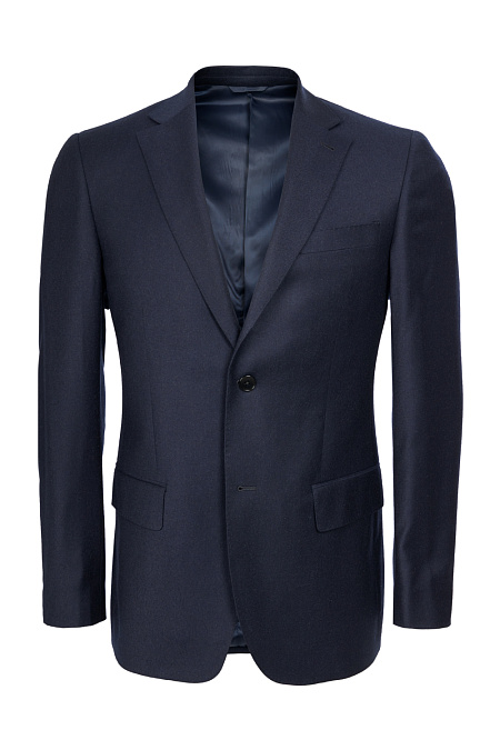 Пиджак из шерсти тёмно-синий  для мужчин бренда Meucci (Италия), арт. MI 1200181/8059 - фото. Цвет: Тёмно-синий. Купить в интернет-магазине https://shop.meucci.ru
