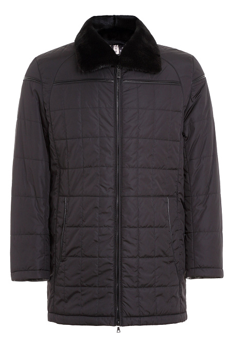 Куртка для мужчин бренда Meucci (Италия), арт. 2267/3 - фото. Цвет: Черный. Купить в интернет-магазине https://shop.meucci.ru
