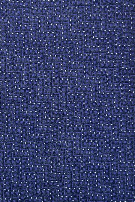 Синий галстук с микродизайном для мужчин бренда Meucci (Италия), арт. 03202006-35 - фото. Цвет: Синий. Купить в интернет-магазине https://shop.meucci.ru
