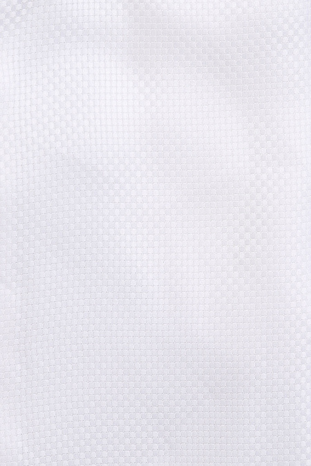 Модная мужская белая приталенная рубашка с рисунком жаккард арт. SL 90114 RL 10171/141501 от Meucci (Италия) - фото. Цвет: Белый, рисунок жаккард. Купить в интернет-магазине https://shop.meucci.ru

