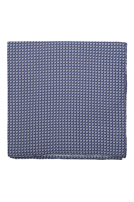 Платок для мужчин бренда Meucci (Италия), арт. 7306/2 - фото. Цвет: Синий\Серый. Купить в интернет-магазине https://shop.meucci.ru
