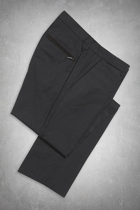 Мужские брендовые брюки арт. D503 460 Meucci (Италия) - фото. Цвет: Серый. Купить в интернет-магазине https://shop.meucci.ru
