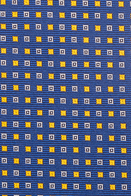 Галстук из шелка для мужчин бренда Meucci (Италия), арт. 7164/2 - фото. Цвет: Синий с рисунком. Купить в интернет-магазине https://shop.meucci.ru
