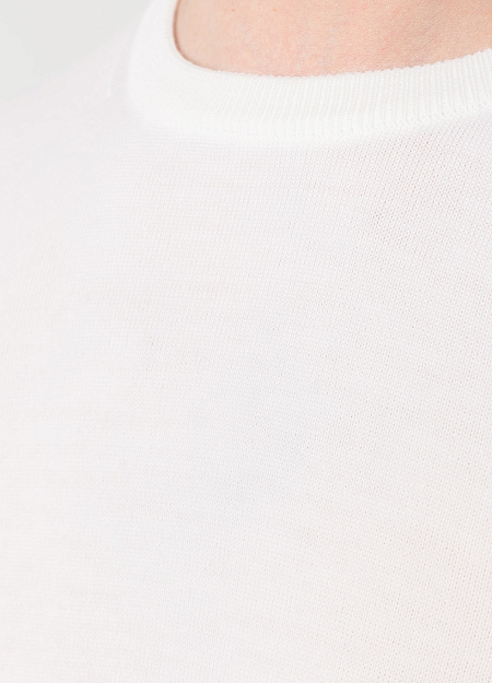 Джемпер для мужчин бренда Meucci (Италия), арт. 400GC20/0501 - фото. Цвет: Белый. Купить в интернет-магазине https://shop.meucci.ru
