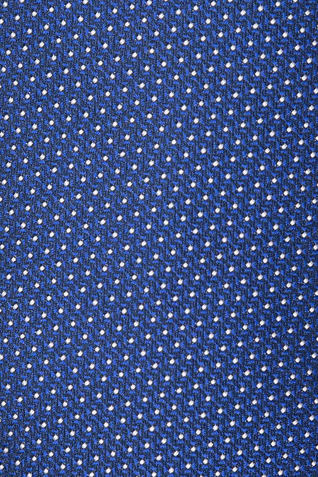 Синий галстук в мелкий горох для мужчин бренда Meucci (Италия), арт. 03202006-23 - фото. Цвет: Синий в белый горох. Купить в интернет-магазине https://shop.meucci.ru
