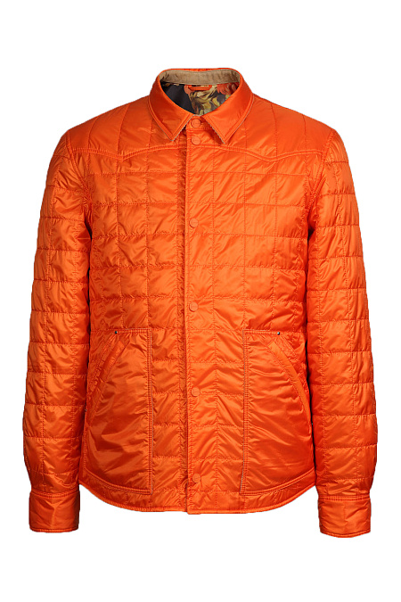 Куртка для мужчин бренда Meucci (Италия), арт. 6994 - фото. Цвет: Оранжевый. Купить в интернет-магазине https://shop.meucci.ru
