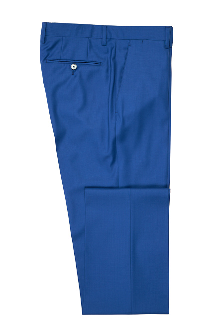 Мужские брендовые брюки арт. MI 30053/1119 Meucci (Италия) - фото. Цвет: Синий. Купить в интернет-магазине https://shop.meucci.ru
