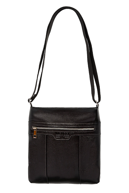Кожаная сумка-планшет  для мужчин бренда Meucci (Италия), арт. O-78143 - фото. Цвет: Черный. Купить в интернет-магазине https://shop.meucci.ru

