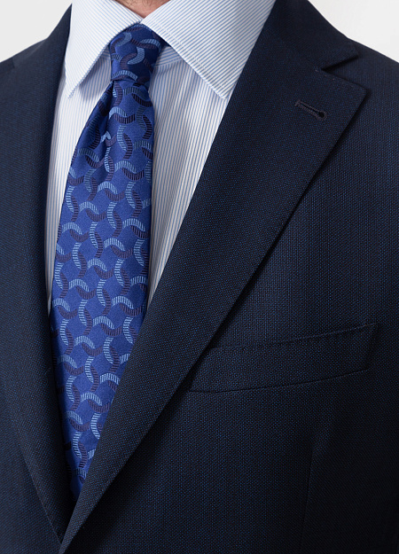 Мужской классический синий костюм Meucci (Италия), арт. MI 2200192/5000 - фото. Цвет: Синий. Купить в интернет-магазине https://shop.meucci.ru
