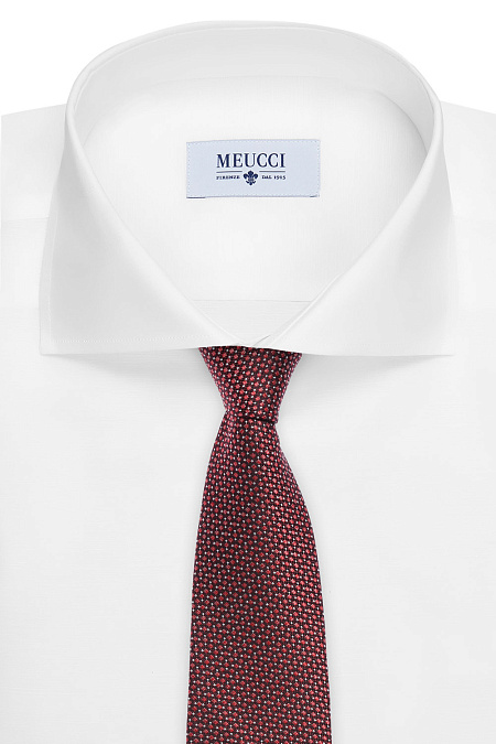 Галстук для мужчин бренда Meucci (Италия), арт. 46377/3 - фото. Цвет: Красный. Купить в интернет-магазине https://shop.meucci.ru

