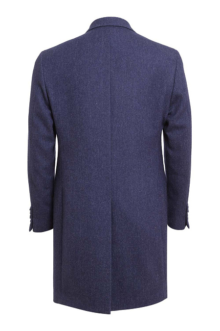 Пальто для мужчин бренда Meucci (Италия), арт. MI 5300271/4017 - фото. Цвет: Темно-синий. Купить в интернет-магазине https://shop.meucci.ru
