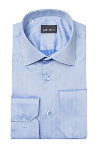 Рубашка голубая с универсальным манжетом (SL 902020 RLA BAS 2191/182035)
