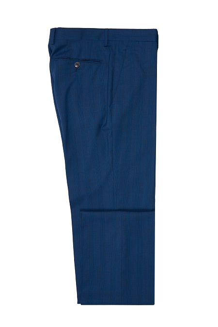 Мужские брендовые брюки арт. MI 30053/1113 Meucci (Италия) - фото. Цвет: Синий. Купить в интернет-магазине https://shop.meucci.ru

