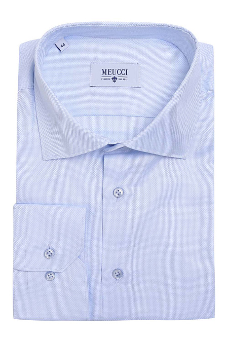 Модная мужская сиреневая рубашка с микродизайном арт. SL 90102 R 12171/141297 от Meucci (Италия) - фото. Цвет: Сиреневый. Купить в интернет-магазине https://shop.meucci.ru

