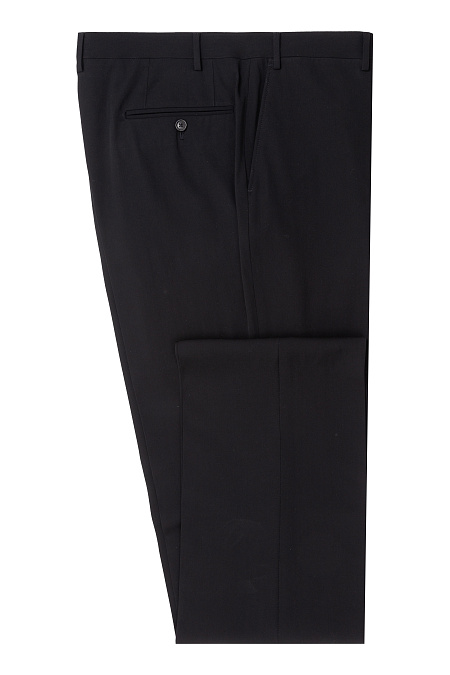 Мужские брендовые брюки арт. MI30032/3030 Meucci (Италия) - фото. Цвет: Черный. Купить в интернет-магазине https://shop.meucci.ru
