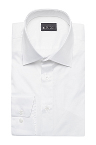 Рубашка белого цвета с длинным рукавом (SL 9020 RL BAS 0191/182052)