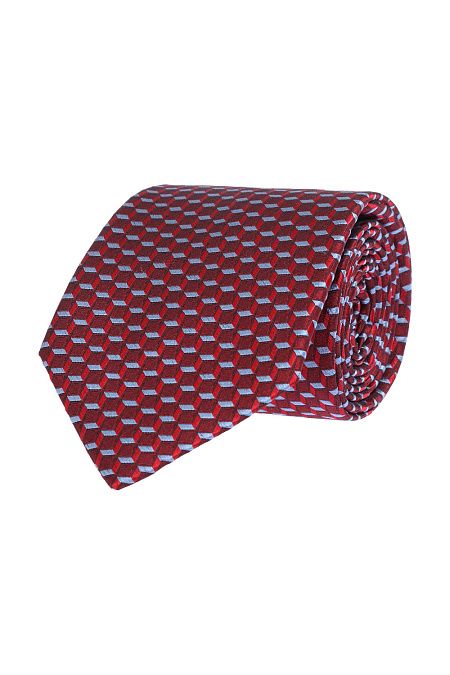 Галстук для мужчин бренда Meucci (Италия), арт. 46390/3 - фото. Цвет: Красный. Купить в интернет-магазине https://shop.meucci.ru
