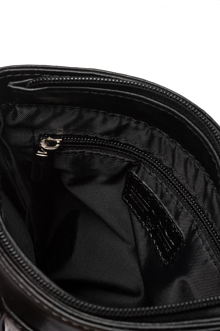 Кожаная сумка-планшет для мужчин бренда Meucci (Италия), арт. O-78122 - фото. Цвет: Черный. Купить в интернет-магазине https://shop.meucci.ru
