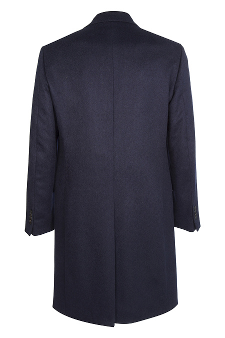 Кашемировое пальто темно-синего цвета  для мужчин бренда Meucci (Италия), арт. MI 5300191PZ/11908 - фото. Цвет: Темно-синий. Купить в интернет-магазине https://shop.meucci.ru
