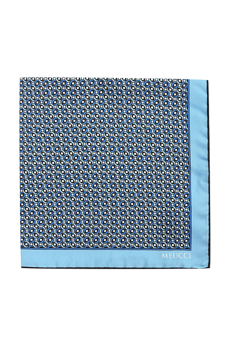 Платок для мужчин бренда Meucci (Италия), арт. SE116/1 - фото. Цвет: Синий. Купить в интернет-магазине https://shop.meucci.ru
