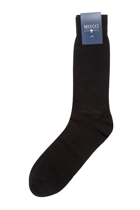 Носки для мужчин бренда Meucci (Италия), арт. Z105/01/7 - фото. Цвет: Черный. Купить в интернет-магазине https://shop.meucci.ru
