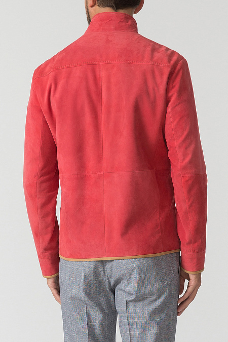 Куртка для мужчин бренда Meucci (Италия), арт. 7332 - фото. Цвет: Фуксия. Купить в интернет-магазине https://shop.meucci.ru
