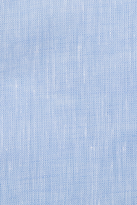 Модная мужская рубашка светло-голубая из льна арт. SL 90202 R BAS 2191/141938K от Meucci (Италия) - фото. Цвет: Светло-голубой. Купить в интернет-магазине https://shop.meucci.ru

