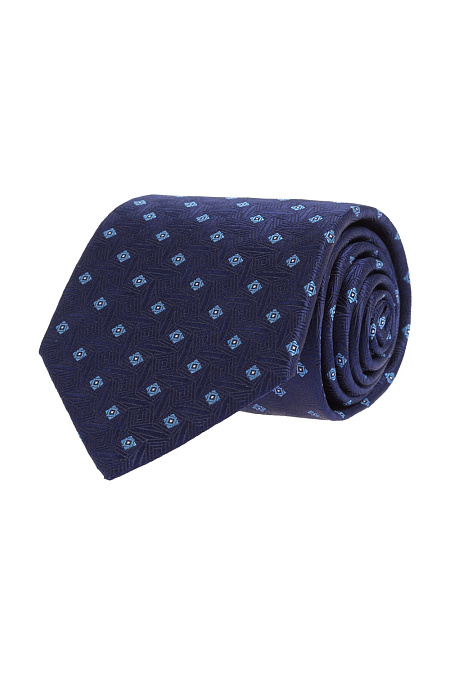 Галстук для мужчин бренда Meucci (Италия), арт. 36306/1 - фото. Цвет: Темно-синий. Купить в интернет-магазине https://shop.meucci.ru
