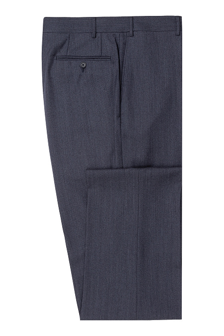 Мужские брендовые брюки арт. СL30032/3055 Meucci (Италия) - фото. Цвет: Синий. Купить в интернет-магазине https://shop.meucci.ru
