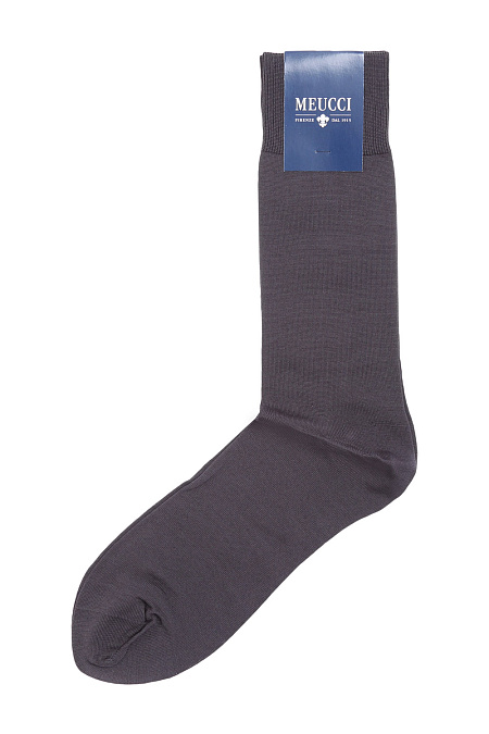 Носки для мужчин бренда Meucci (Италия), арт. TR-1004N/145 - фото. Цвет: Темно-серый с фиолетовым оттенком. Купить в интернет-магазине https://shop.meucci.ru
