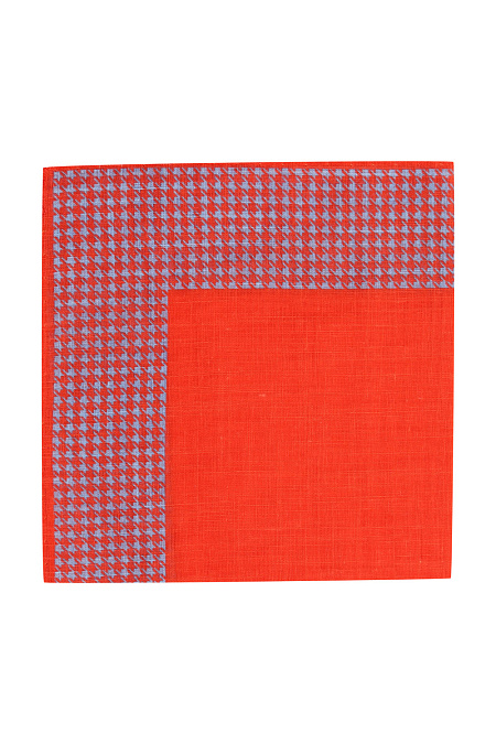 Платок для мужчин бренда Meucci (Италия), арт. 7601/2 - фото. Цвет: Оранжевый с орнаментом. Купить в интернет-магазине https://shop.meucci.ru
