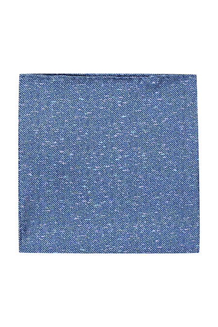 Платок для мужчин бренда Meucci (Италия), арт. 7259/1 - фото. Цвет: Синий. Купить в интернет-магазине https://shop.meucci.ru
