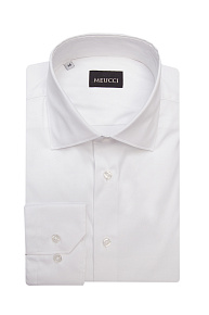 Рубашка белая с эффектом стрейч  (SL 902022 RL 91AG/302201)