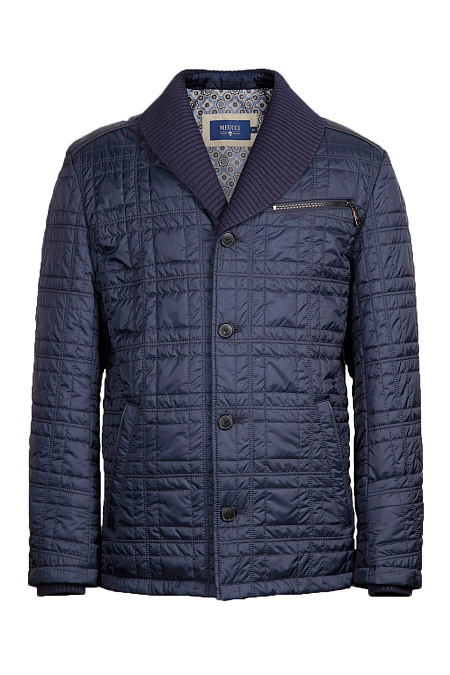 Куртка для мужчин бренда Meucci (Италия), арт. 4205 - фото. Цвет: Темно-синий. Купить в интернет-магазине https://shop.meucci.ru
