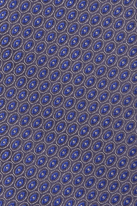 Фиолетовый галстук с мелким орнаментом для мужчин бренда Meucci (Италия), арт. 36403/1 - фото. Цвет: Фиолетовый. Купить в интернет-магазине https://shop.meucci.ru
