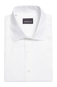 Рубашка с коротким рукавом белого цвета  (SL 90202 R BAS 0493/141756K)